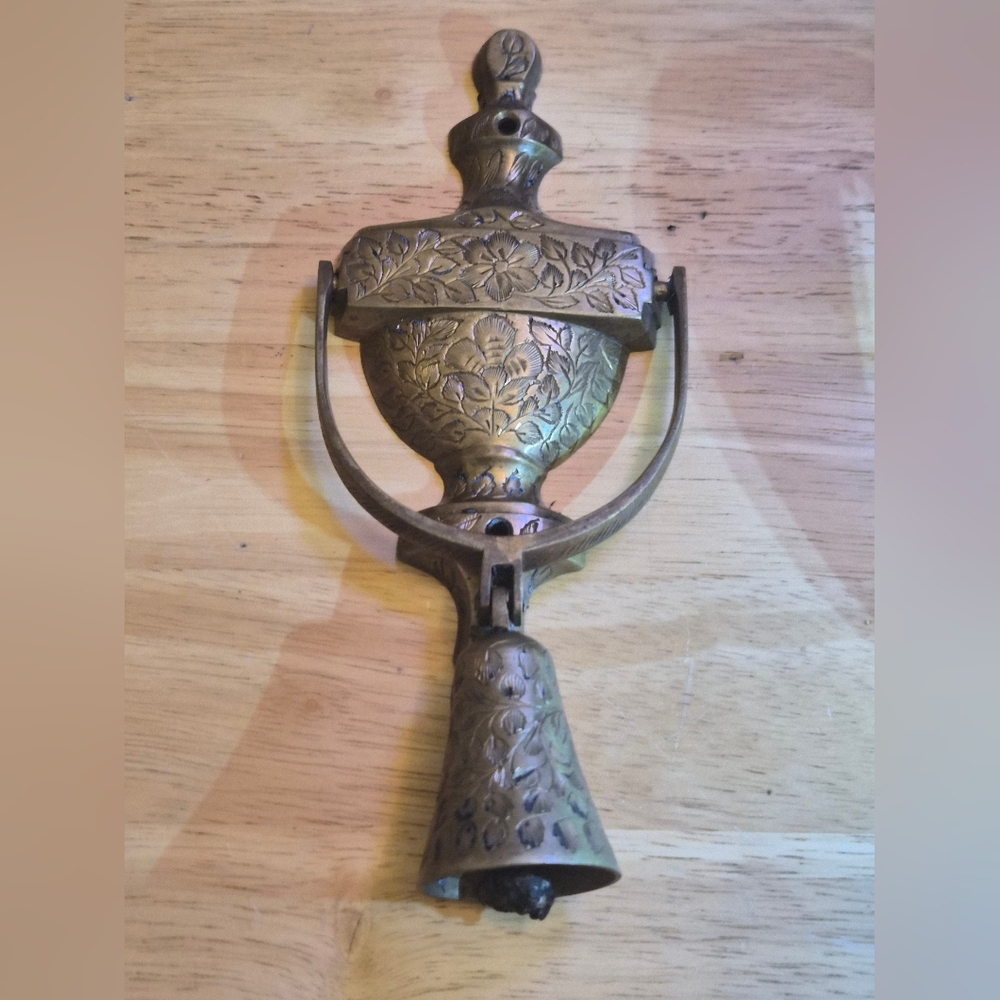 Ornate Brass Door Knocker